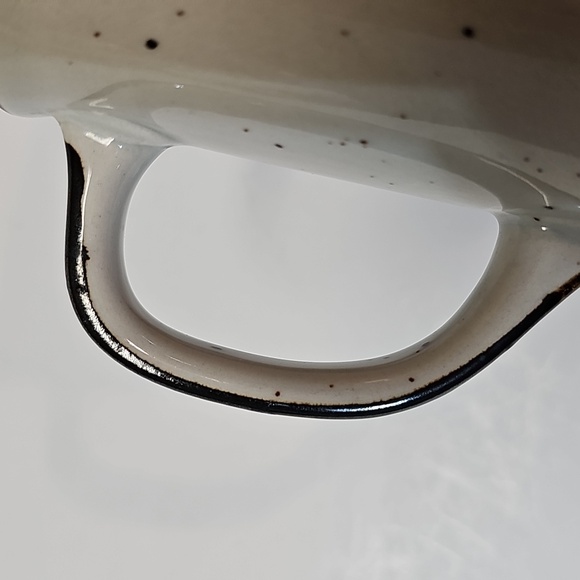 Vintage Brown Speckled Gray Japan Locomotive Train Coffee Tea Mug - Picture 7 of 12